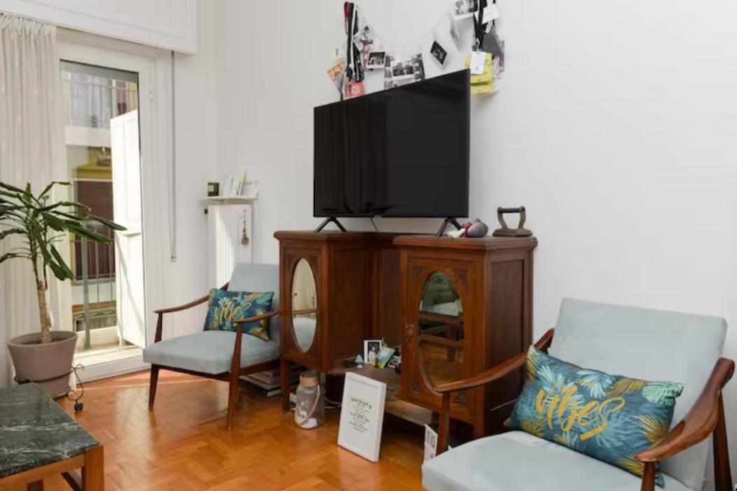 Urban-Vintage Choice 10 Minutes From Acropolis - One Bedroom Atenas Exterior foto